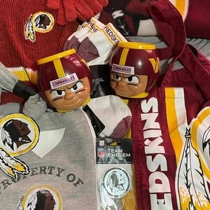 NFL Commanders Merchandise Set - Red, Yellow, White